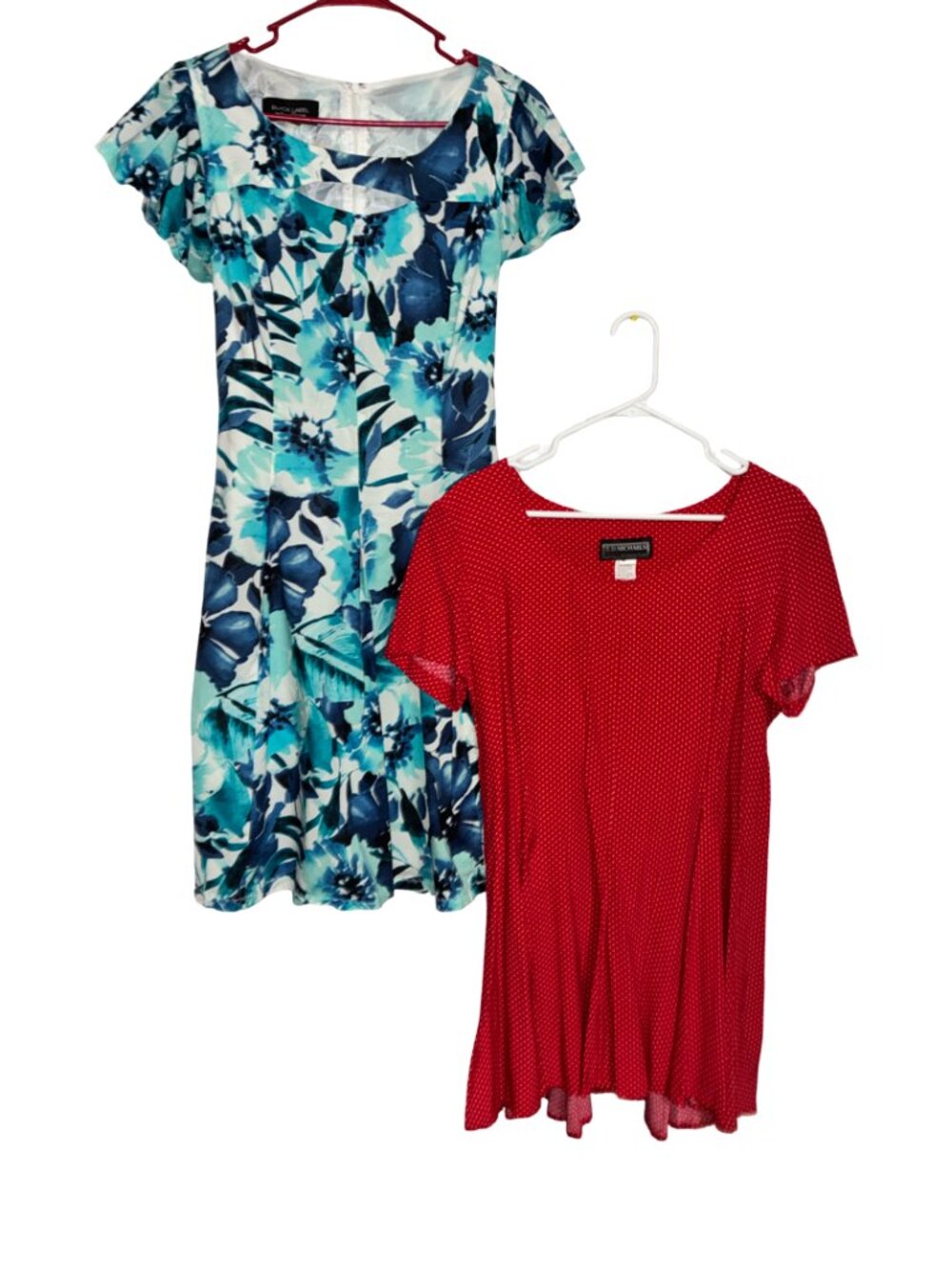 Sz.14*Lot of (2) Nice Dresses (Black Label by Evan Picone, E.D. Michaels)